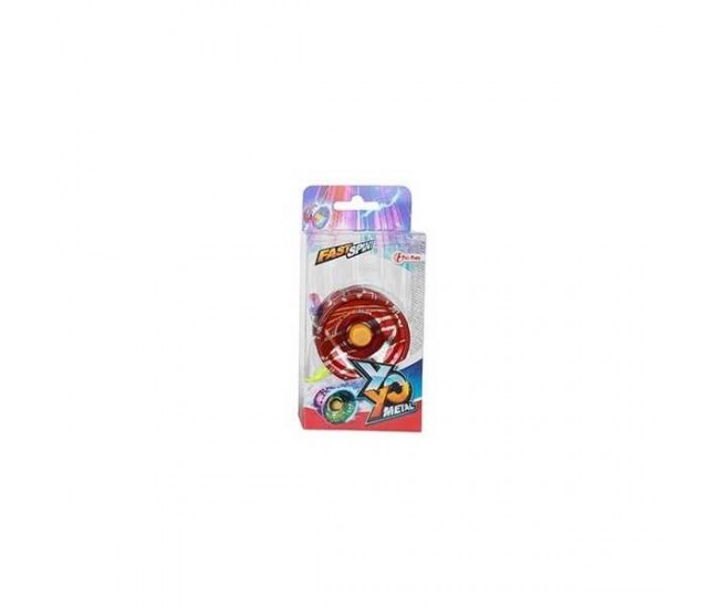 Yo-Yo metalic Flames diametru 5,5 cm Toi-Toys TT35703Z