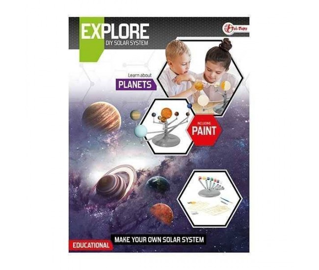 Set DIY Sistem solar pentru birou Explore Toi-Toys TT35912A