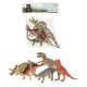 Set 5 figurine Dinozauri Animal World Toi-Toys TT34923A