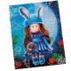 Puzzle Pretty doll in the moonlight, 23x30 cm, 120 piese De.tail DT100-02