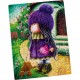 Puzzle Cute doll with an elephant, 23x30 cm, 120 piese De.tail DT100-04