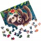 Puzzle Cute sloth, 23x30 cm, 120 piese De.tail DT100-06