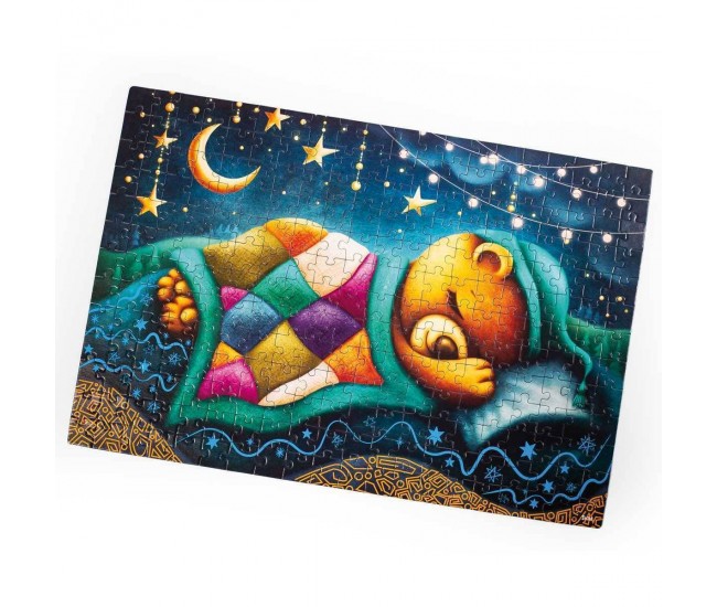 Puzzle Sleeping bear, 32x47 cm, 260 piese De.tail DT200-01