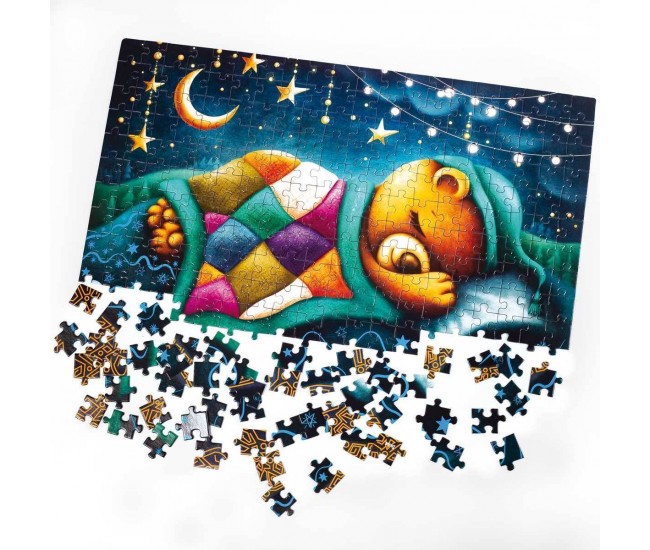 Puzzle Sleeping bear, 32x47 cm, 260 piese De.tail DT200-01