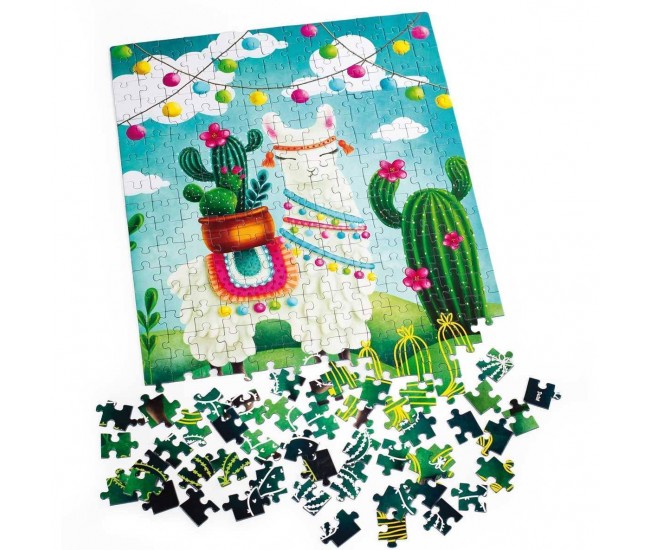 Puzzle Llama cutie, 32x47 cm, 260 piese De.tail DT200-02