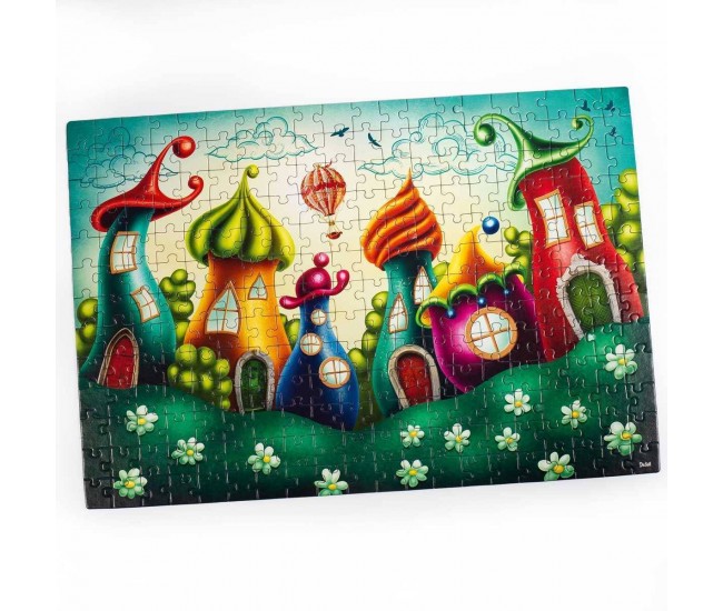 Puzzle Fairytale City, 32x47 cm, 260 piese De.tail DT200-03