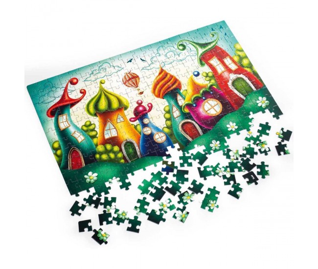 Puzzle Fairytale City, 32x47 cm, 260 piese De.tail DT200-03