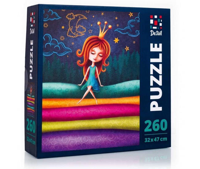 Puzzle Princess, 32x47 cm, 260 piese De.tail DT200-04