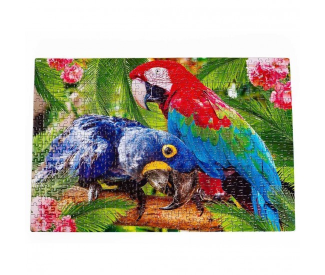 Puzzle Parrots, 32x47 cm, 500 piese De.tail DT500-01