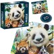 Puzzle Zoo Selfie, 47x67 cm, 1000 piese De.tail DT1000-03