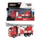 Camion de pompieri metalic la scara 1:38, 25 cm Toi-Toys TT24588A