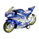 Motocicleta de Curse cu Lumini si Sunete 30 cm Toi-Toys TT29210Z