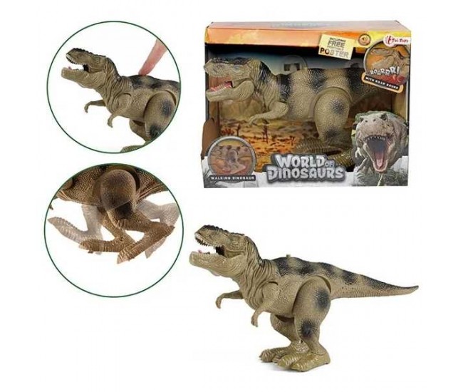 T-Rex Interactiv cu Sunete si Miscari Fascinante Toi-Toys TT31510A