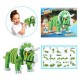 Puzzle 3D Spuma Dino Triceraptos 63 piese Toi-Toys TT43544A