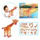 Puzzle 3D Spuma Girafa 104 piese Toi-Toys TT43547A