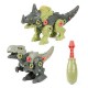 Set 2 Dinozauri Demontabili cu Surubelnita Inclusa Toi-Toys TT43965Z