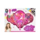 Set Machiaj Copii in Cutie in Forma de Acadea Roz Toi-Toys TT45044A