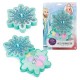 Set Machiaj Copii Ice Princess in Cutie in Forma de Fulg de Zapada Toi-Toys TT45080A