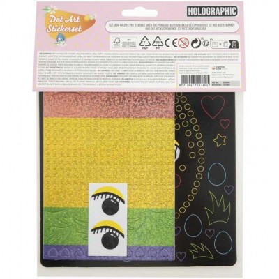 Set creativ Mozaic Buline Holografice Paste 22 x 18 cm Grafix GR810040