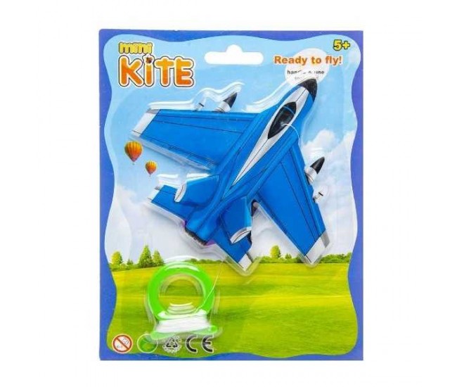 Mini Zmeu Avion, lungime 10 cm LG Imports LG4575