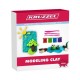 Set plastilina spuma modelabila 48 buc cu 3 spatule incluse Kruzzel MY18256