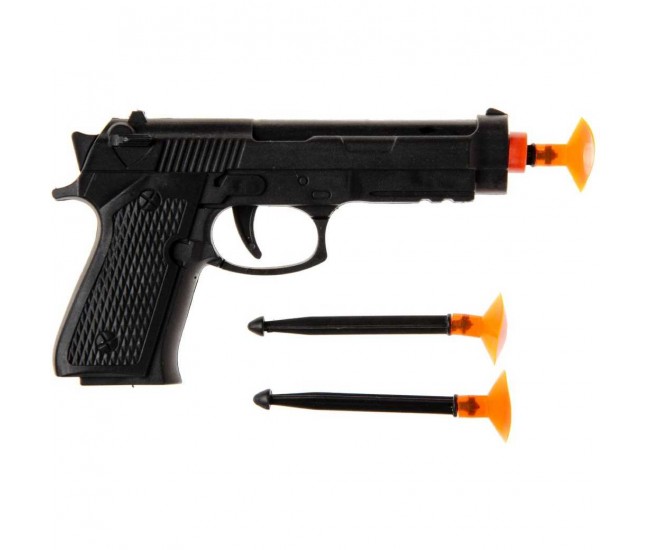 Pistol de jucarie cu 3 ventuze LG Imports LG2285