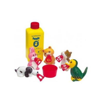 Set baloane de sapun Bubbelix 5 figurine vesele Mini Pustefix Bubble Toys STPX55739