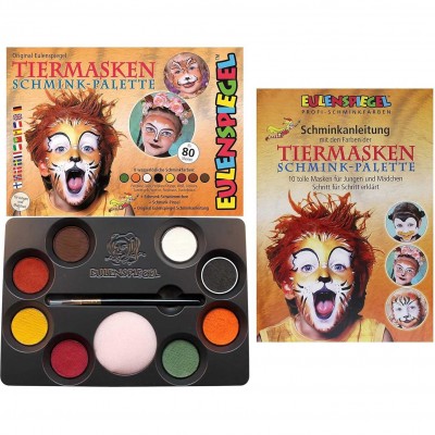 Set 8 culori germane face paint Masti animale Eulenspiegel ST18292