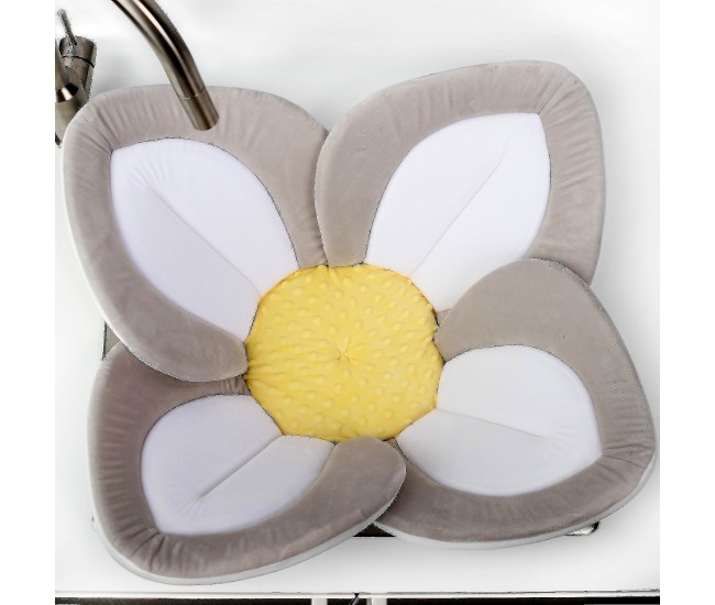 Cadita de plush si salteluta de joaca Lotus BloomingBath BB105L