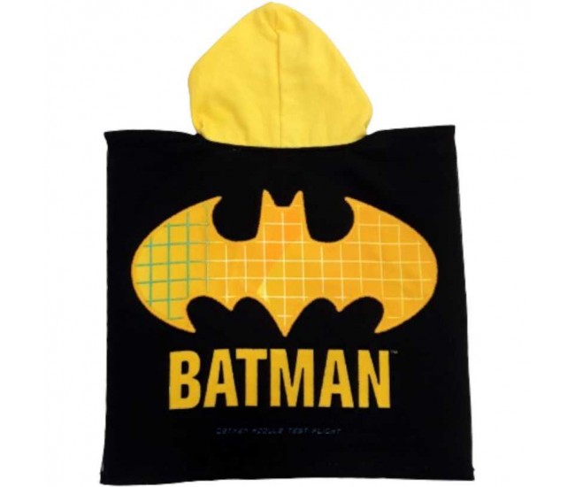 Poncho cu gluga Batman 55x110 cm EPLUSM EPMBAT5246507