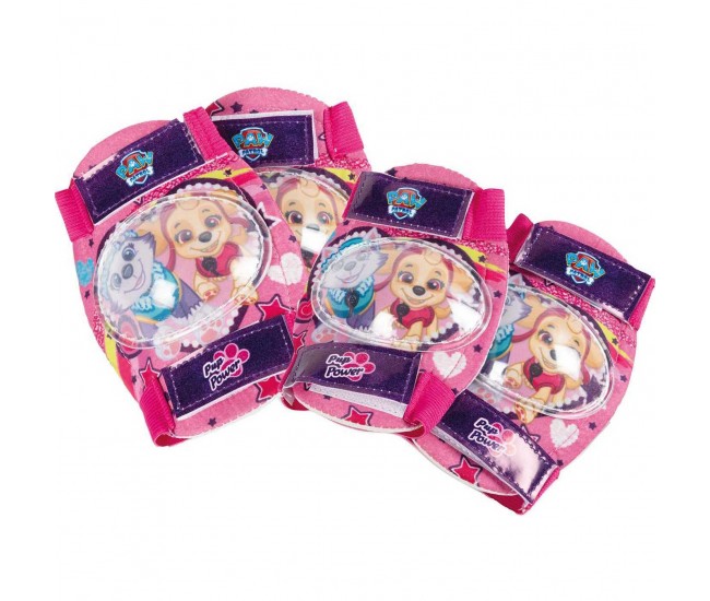 Set protectie Cotiere Genunchiere Paw Patrol Girl TataWay CZ10543