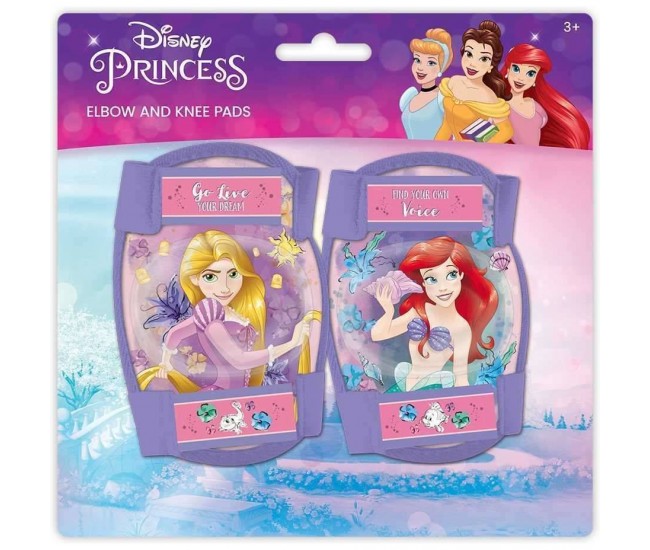 Set protectie Cotiere Genunchiere Princess Rapunzel and Ariel Seven SV59095