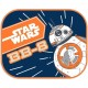 Set 2 parasolare Star Wars BB8 Seven SV9315