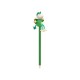 Creion cu figurina lemn Dragonul Verde Fiesta Crafts FCP-5165