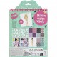 Carte de colorat Fashion Design Book cu autocolante si sabloane incluse Besties Grafix GR140007