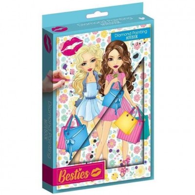 Agenda Besties A5 cu Diamond Painting Grafix GR140008