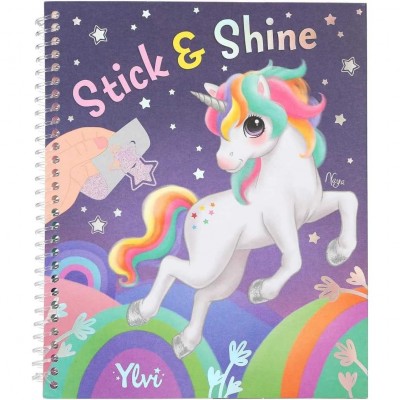 Carte de colorat Ylvi Stick and Shine Depesche PT12472