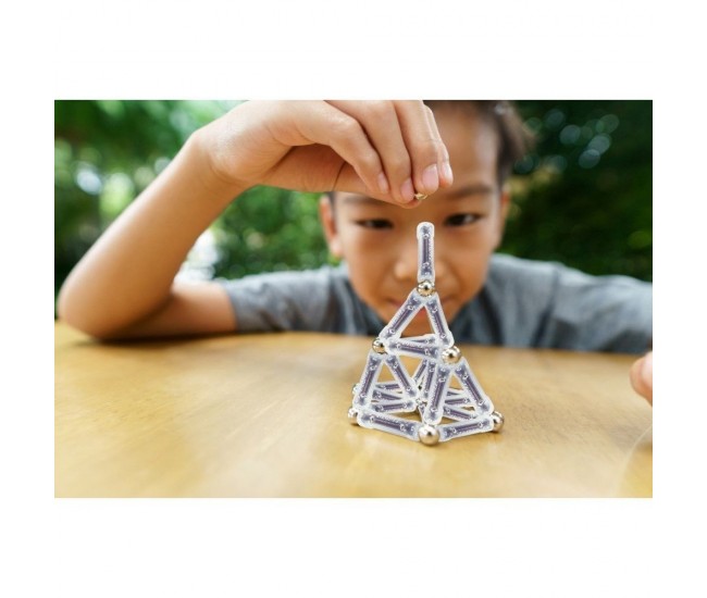 Set de constructie MalPlay Magnetic Crystal 84 piese