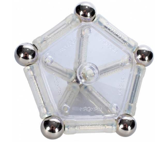 Set de constructie MalPlay Magnetic Crystal 84 piese