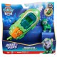 Vehicul Patrula Catelusilor Aqua Pups cu figurina Rocky