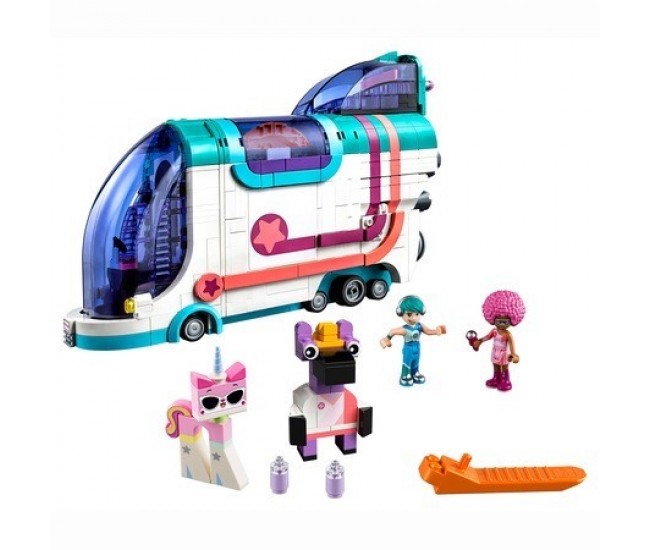 Lego movie - petrecere pop-up in autobuz