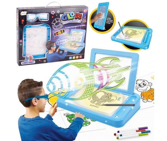 Plansa de desen MalPlay 3D,3 in 1