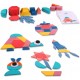 Puzzle creativ MalPlay, din lemn, 180 piese