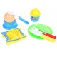 Set de gatit MalPlay cu ustensile si alimente 19 piese