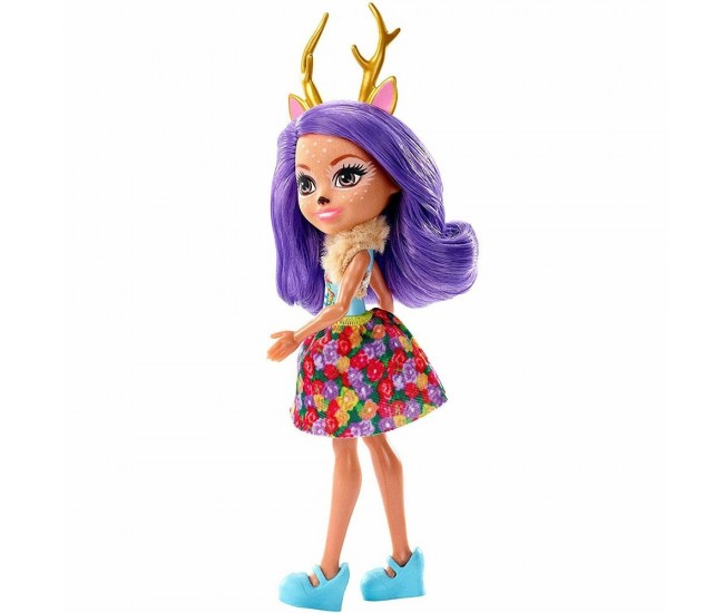 Papusa Enchantimals by Mattel Danessa Deer cu figurina ren