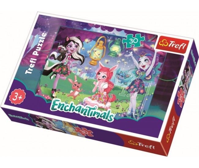 PUZZLE TREFL 30 MAGIA ENCHANTIMALS