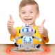 Jucarie interactiva Malplay Robot care danseaza cu muzica si lumini 21 cm