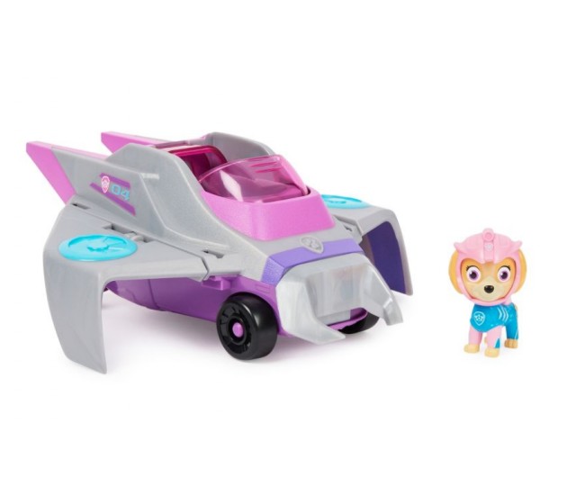 Vehicul Patrula Catelusilor Aqua Pups cu figurina Skye