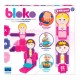 Set de construit BLOKO Tepi 52 piese cu doua figurine, printesa si rege