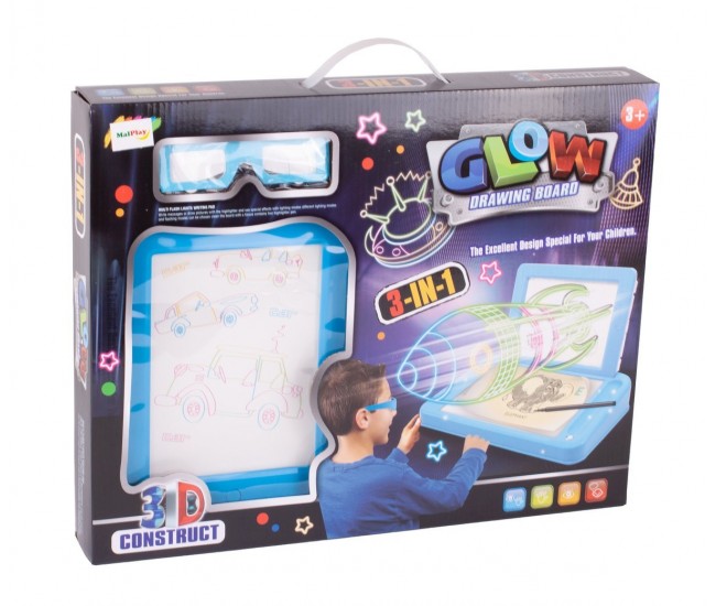 Plansa de desen MalPlay 3D,3 in 1